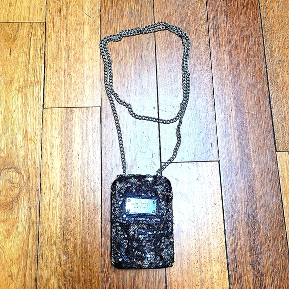 Nine West Sequins Chain Walllet - Picture 2 of 8